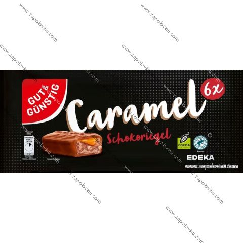 G+G CARAMEL karamelové tyčinky s čokoládou 6x50g  300g