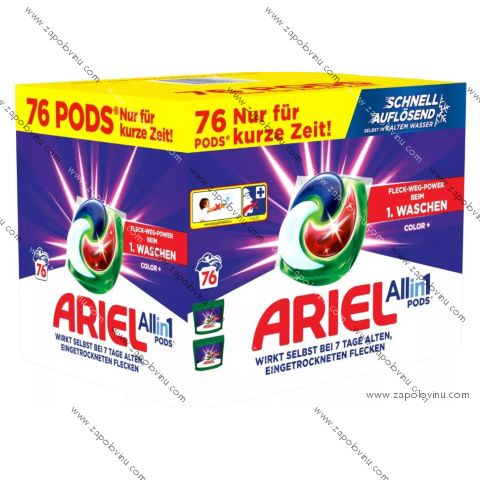 Ariel Kapsle na praní All in1 Pods Color 76 PD