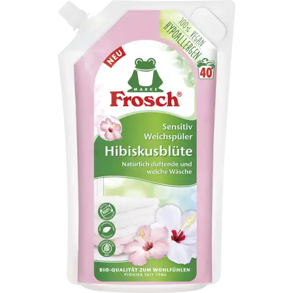 Frosch aviváž Sensitive Ibišek květ 1l 40WL