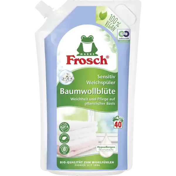 Frosch aviváž Sensitive Bavlna 1l 40WL