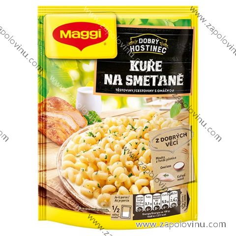 MAGGI Dobrý Hostinec Kuře na smetaně těstoviny s omáčkou 142g