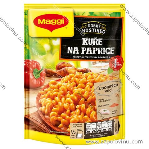 MAGGI Dobrý Hostinec Kuře na paprice těstoviny s omáčkou 153g