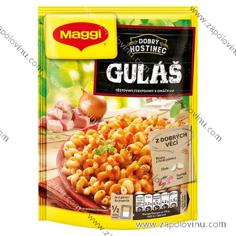 MAGGI Dobrý Hostinec Guláš těstoviny s omáčkou 143g