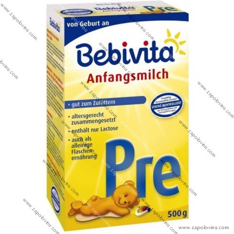 BEBIVITA PRE, Počáteční kojenecké mléko, 500g