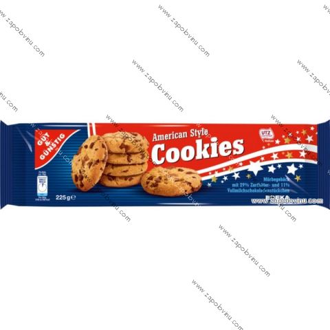 G+G American Style Cookies 225g