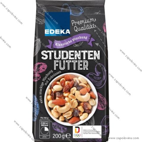 Edeka Studentská směs ořechů a rozinek 200g