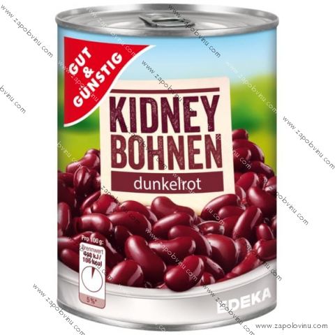 G+G ČERVENÉ FAZOLE KIDNEY 400G