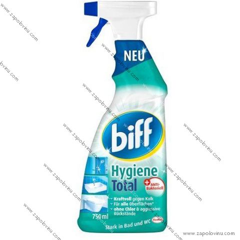 Biff Hygiene Total - desinfekční čistič na koupelny a WC 750 ml