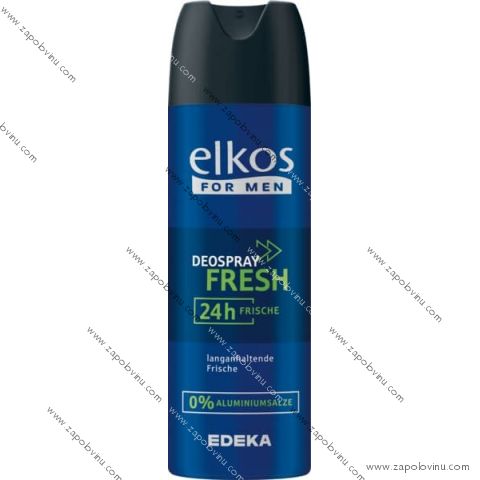 Elkos for Men Fresh deospray 200 ml