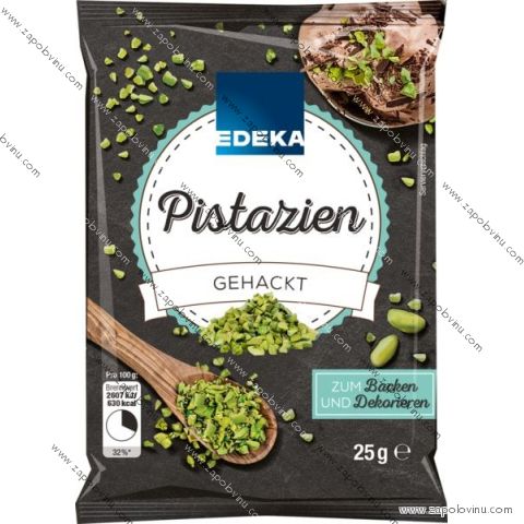 Edeka pistácie, nasekané, 25g