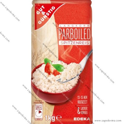 G+G Dlouhozrnná rýže Parboiled 1kg