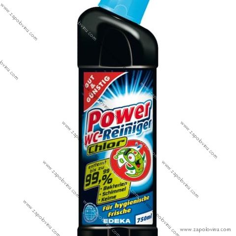 G+G Power WC čistič - chlorový 750ml