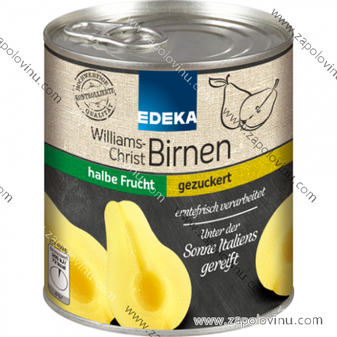 EDEKA Williams Christ hrušky 820g