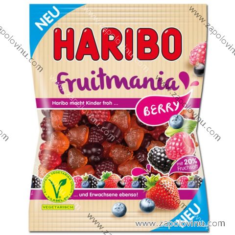 HARIBO FRUITMANIA BERRY 160G