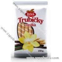 Brick Trubičky plněné vanilka 150g