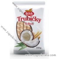 Brick Trubičky plněné kokos 150g