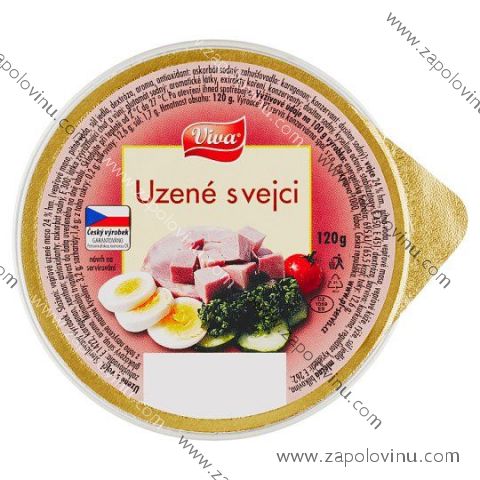 Viva Uzené s vejci 120g