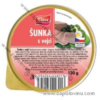 Viva šunka s vejci 120g