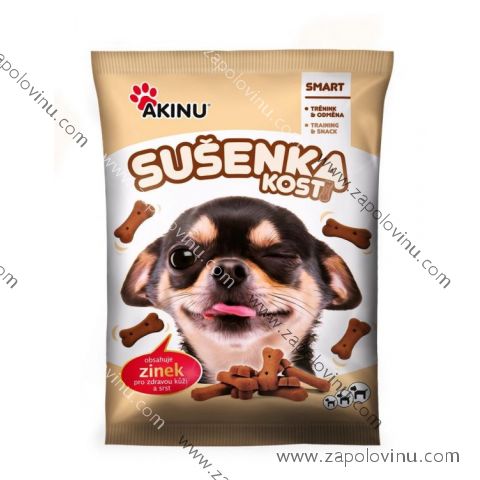 Akinu sušenka KOSTI se zinkem 400g