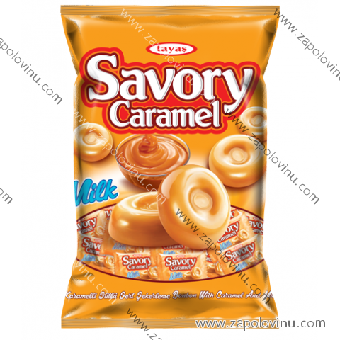 tayas savory tvrdé bonbony caramel 90g