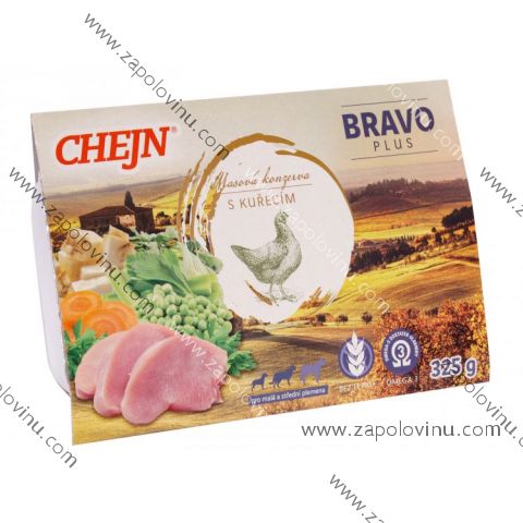 CHEJN BRAVO plus s kuřecím 325g