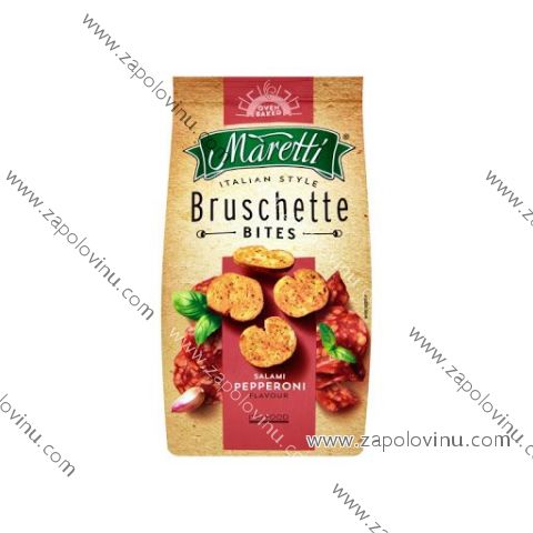 Maretti Bruschetty s příchutí salami pepperoni 70g