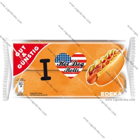 G+G Hot Dog houstičky 4 ks 250g