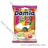 Tayas Damla New2 plněné karamelky s ovocnou příchutí 1kg