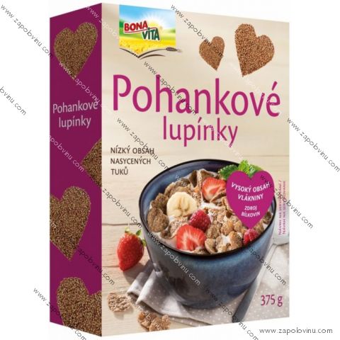 Bona Vita Pohankové lupínky 375g