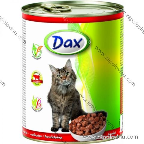 Dax kousky Cat hovězí 830 g