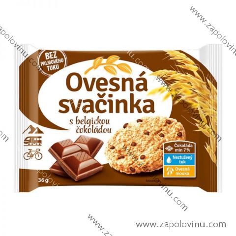 Ovesná svačinka s BELGICKOU ČOKOLÁDOU 40g