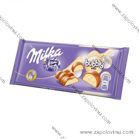 Milka Bubbly White 95g