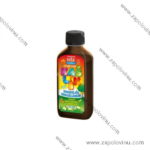 MaxiVita Herbal Bylinný sirup Kašlík 200 ml