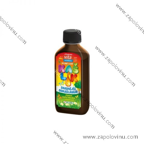 MaxiVita Herbal Bylinný sirup Kašlík 200 ml