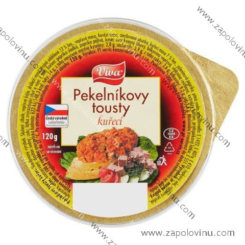 Viva Pekelníkovy tousty kuřecí 120g