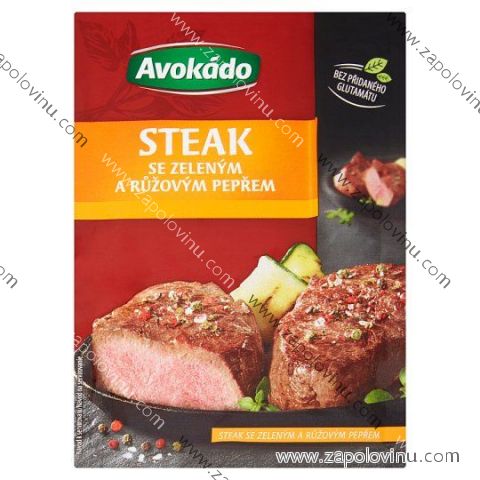 Avokádo Steak se zeleným a růžovým pepřem 20g