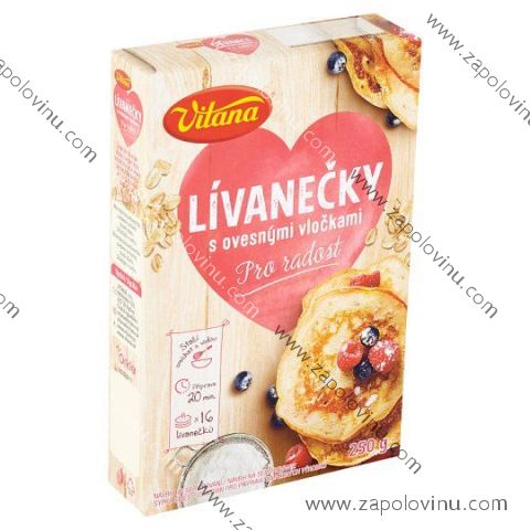 Vitana Lívanečky s ovesnými vločkami 250g