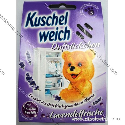 Kuschelweich Lavendelfrische vonné sáčky do skříně 3 ks