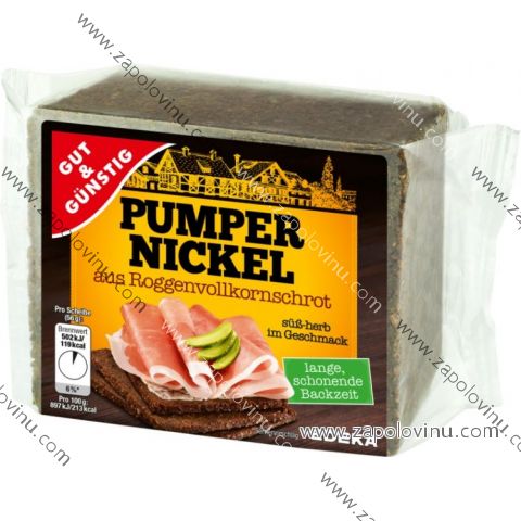 G+G Chléb Vestfálský pumpernickel 500g