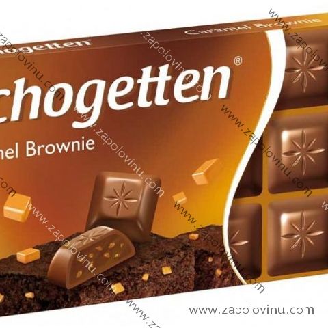 Schogetten Caramel brownie mléčná 100g