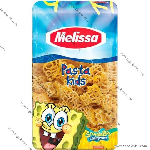 Melissa Baby Těstoviny Sponge Bob 500g