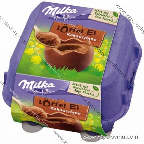 Milka Velikonoční koule s kakaovým krémem 4 ks, 136 g