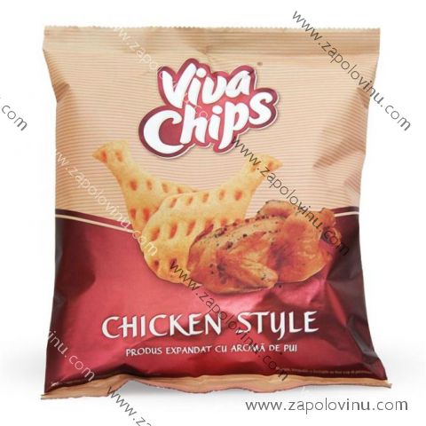 VIVA CHIPS s příchutí kuřete 50 g