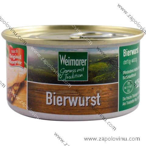 Weimarer Bierwurst 125g