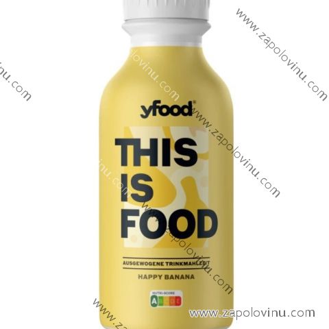 yfood pitné jídlo Happy Banana 500ml