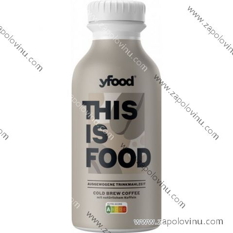 yfood jídlo na pití Cold Brew Coffee 500ml