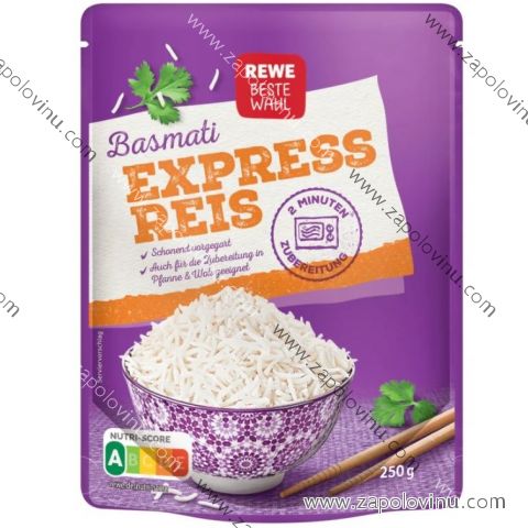 REWE Best Choice Express Basmati rýže 250g