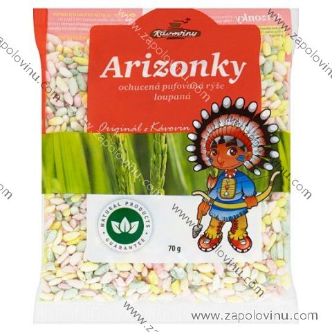 Arizonky ochucená pufovaná rýže loupaná 70 g