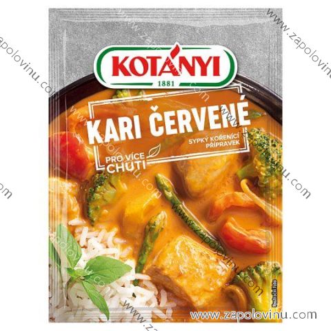 Kotányi Kari červené 20g