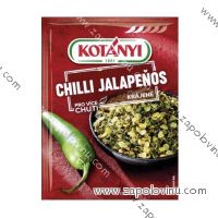 Kotányi Chilli Jalapeňos krájené 8 g